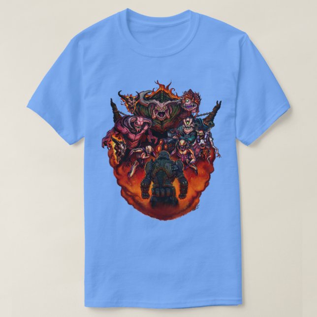 Camiseta Pelear como el infierno 2 TShirt (Diseño del anverso)