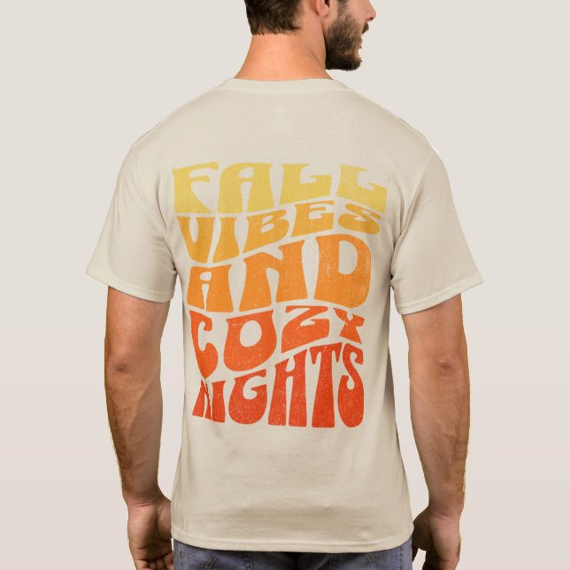 Camiseta Peleas caídas y noches acogedoras (Reverso)