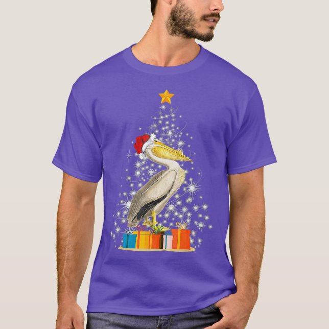 Camiseta Pelican Bird Lover Xmas Gift Pelican Christmas (Anverso)