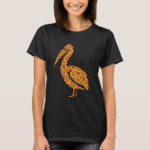 Camiseta Pelican Easy Halloween Outfit Bird Heron Lazy Cost