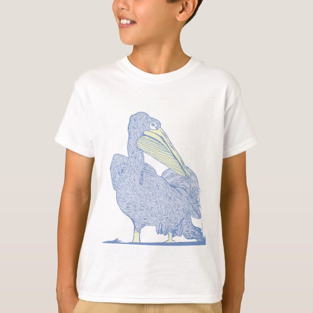 Camiseta Pelican Kids Ringer Shirt (Anverso)