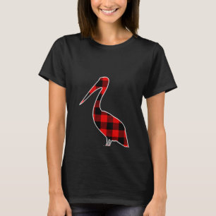 Camiseta Pelican Red Buffalo Pájaro Pájaro Heron Matchi