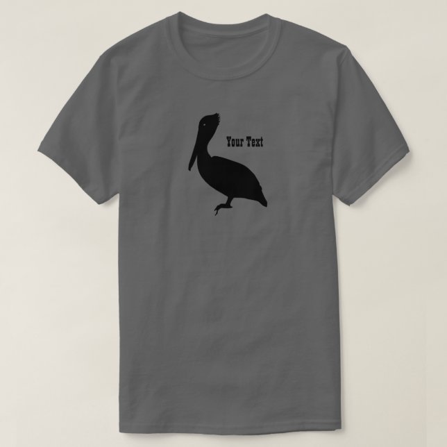 Camiseta Pelican Silhouette (Diseño del anverso)