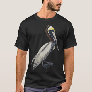 Camiseta Pelican Vintage Bird Graphic Brown Pelican
