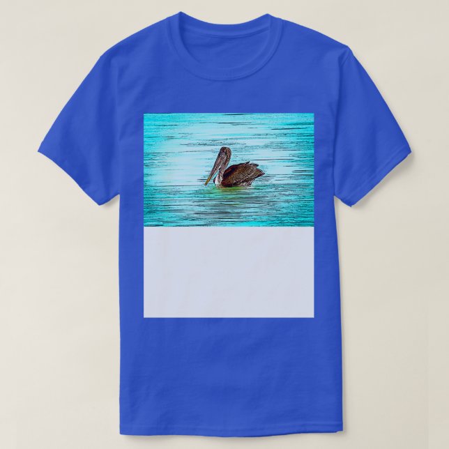 Camiseta pelícano (Diseño del anverso)