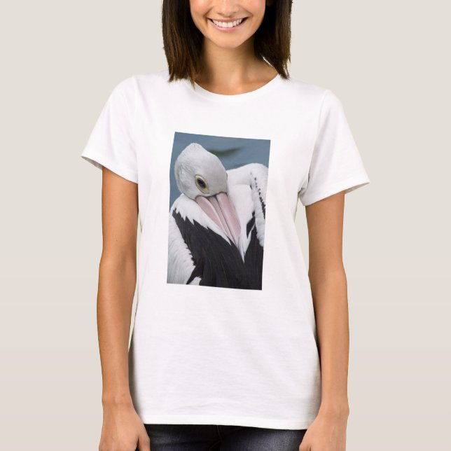 Camiseta Pelícano australiano primer plano (Anverso)