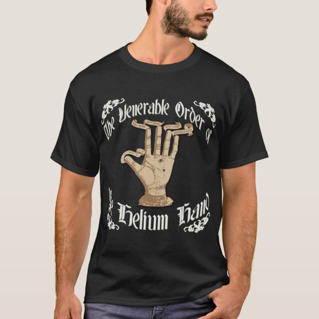 Camiseta Pelícano de la mano del helio de SCA (Anverso)