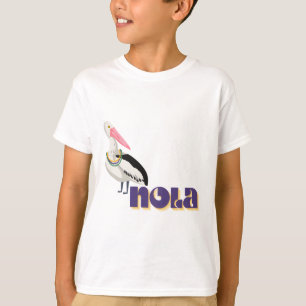 Camiseta pelícano de Nueva Orleans con cuentas