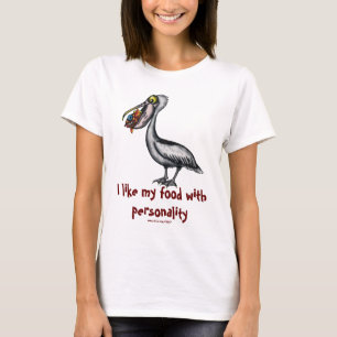 Camiseta Pelícano lindo divertido con diseño de la camise