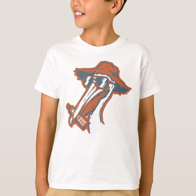 Camiseta Pelícano seguro contra el sol (Anverso)