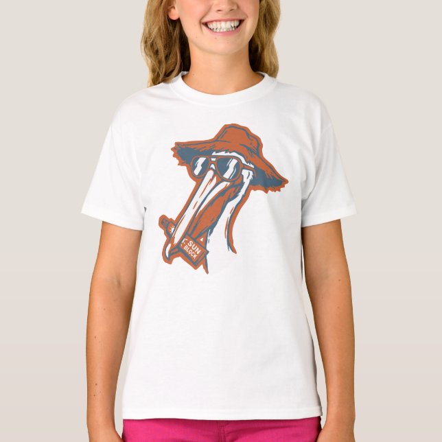 Camiseta Pelícano seguro contra el sol (Anverso)