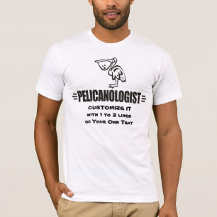 Camiseta Pelicanólogo divertido pelícano