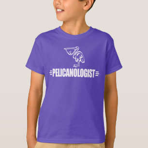 Camiseta Pelicanólogo divertido pelícano