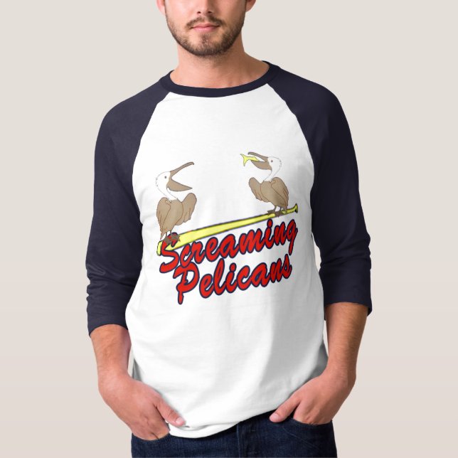 Camiseta Pelícanos de griterío (Anverso)