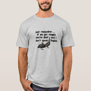 Camiseta Pelícanos divertidos en carrera por él o su regalo