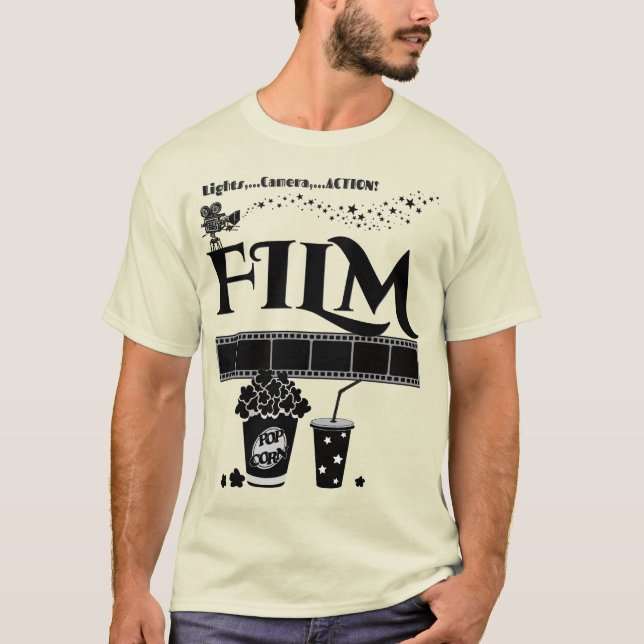 Camiseta [PELÍCULA] Cartel gráfico con logotipo (Anverso)
