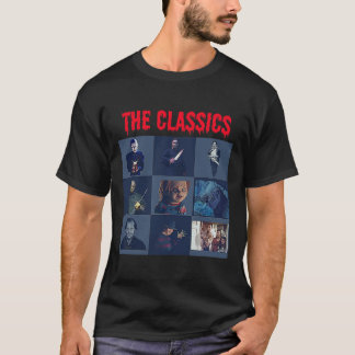 Camiseta Película clásica de horror Halloween ScaryT-Shir