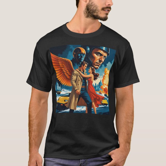 Camiseta Película de 1981 retro de CONDORMAN (Anverso)