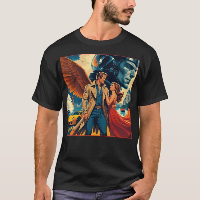 Camiseta Película de 1981 retro de CONDORMAN (Anverso)