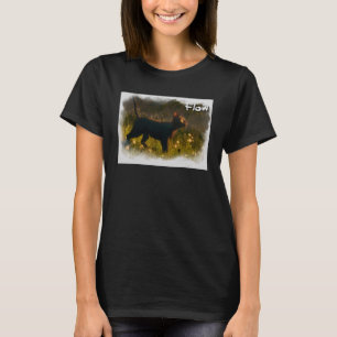 Camiseta Película de animación de Cat Flow Sticker1