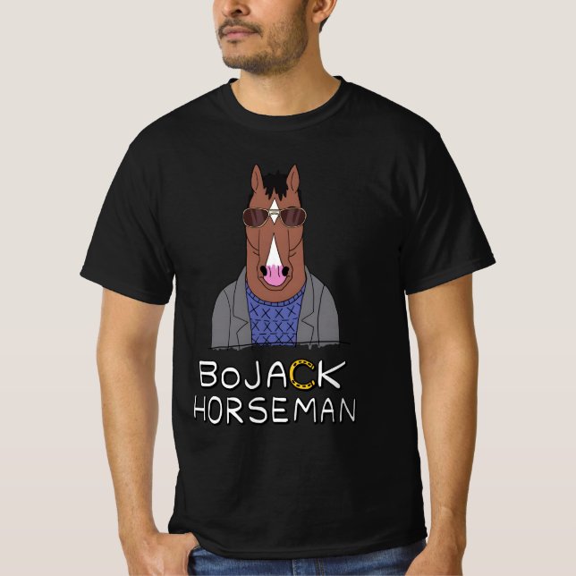 Camiseta Película de Bojack Horseman (Anverso)