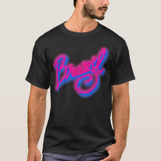 Camiseta Película de culto de BRASIL Neon 80
