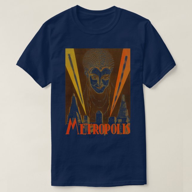 Camiseta Película de culto de la metrópolis (Diseño del anverso)