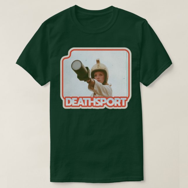 Camiseta Película de culto de los 70 de DEATHSPORT (Diseño del anverso)