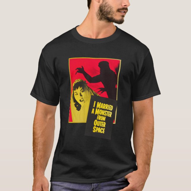 Camiseta Película de horror de Monstruo de Halloween (Anverso)
