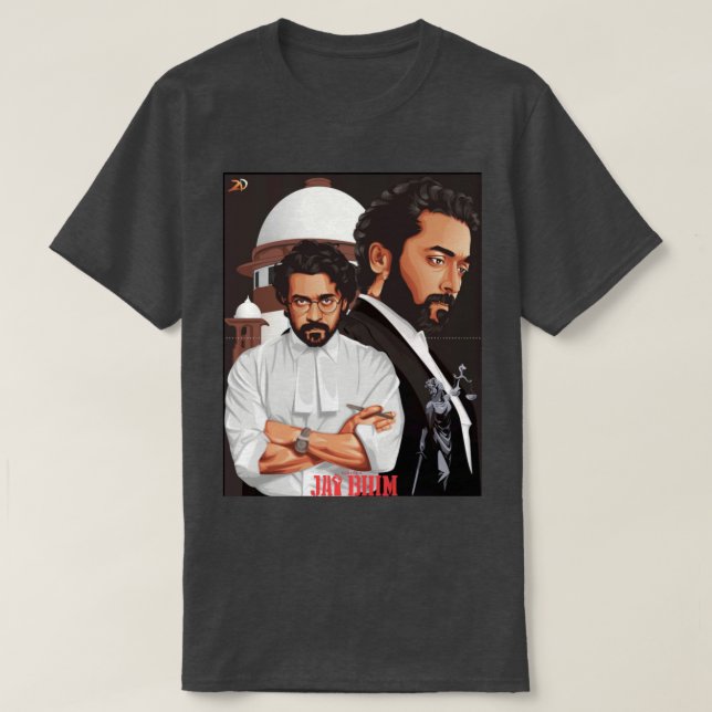 Camiseta película de jai bhim surya (Diseño del anverso)