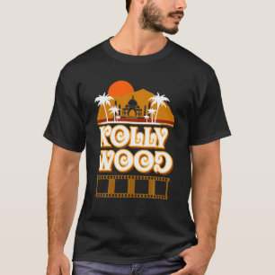 Camiseta Película de Kollywood estilo retro cine tamil hind