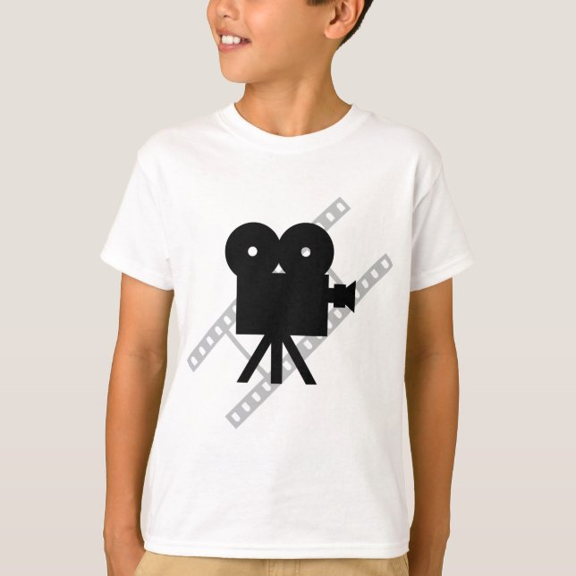 Camiseta película de la cámara de la cinematografía de la (Anverso)