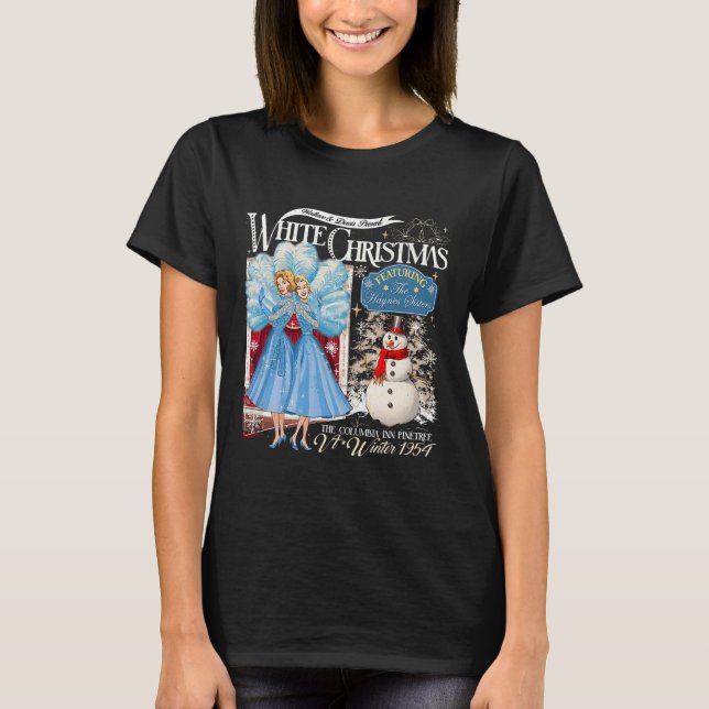 Camiseta Película de las hermanas Navidades Blancas Festivi (Anverso)