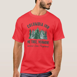 Camiseta Película de Navidad Blanca Columbia Inn Pineree Ve
