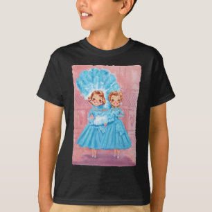 Camiseta Película de Navidades blancos de las hermanas Paja