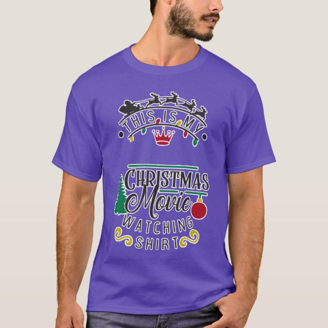 Camiseta Película de navidades divertida (Anverso)