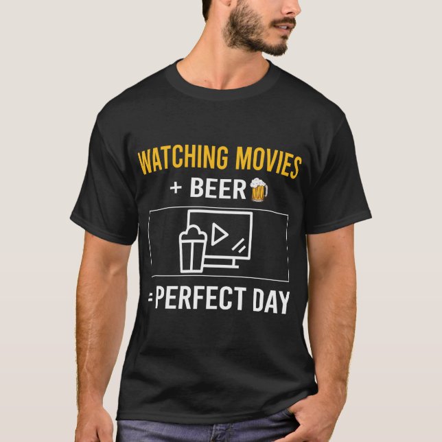 Camiseta Película de películas de Beer Day (Anverso)