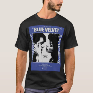 Camiseta Película de terciopelo azul