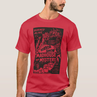 Camiseta Película de terror de Halloween esqueleto retro te
