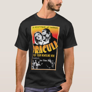 Camiseta Película de terror de la obra clásica de Drácul