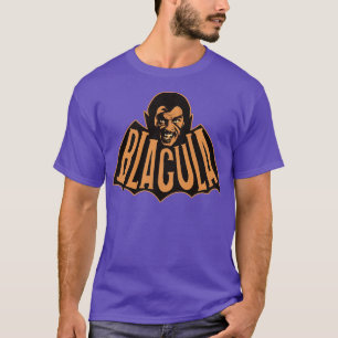 Camiseta Película de terror de vampiro de Drácula negra