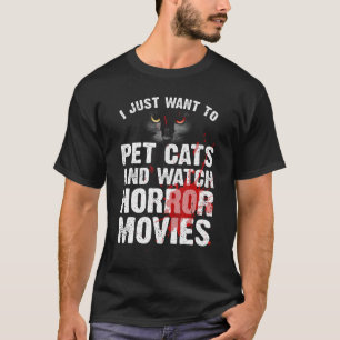 Camiseta Película de terror divertida para hombres y mujere