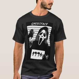 Camiseta Película de terror Face Ghost