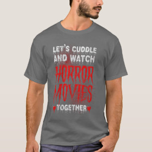 Camiseta Película de terror femenina Sangre espantosa Acurr