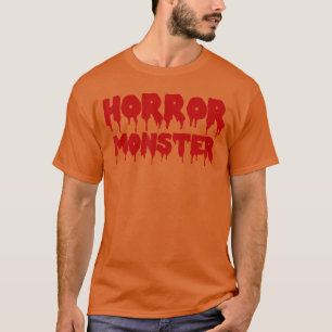 Camiseta Película de terror sangrienta de Halloween vintage