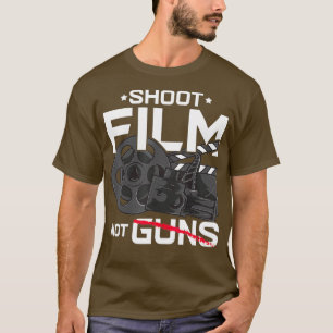 Camiseta Película de tiro no armas director pacífico de cin