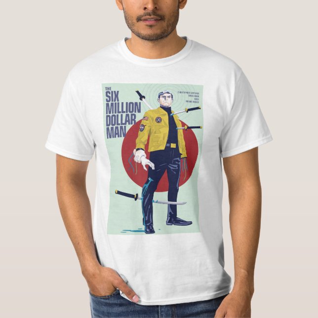 Camiseta Película El hombre de seis millones de dólares (Anverso)