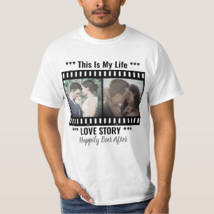 Camiseta película fotográfica original personalizado