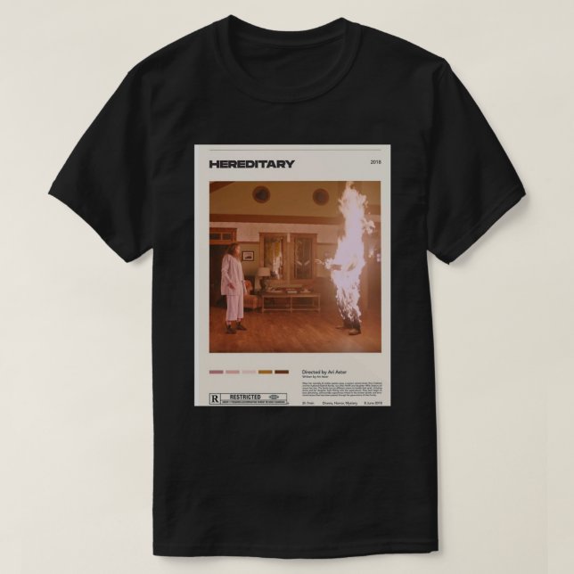 Camiseta Película hereditaria (Diseño del anverso)