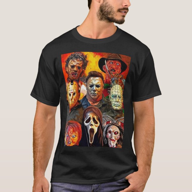 CAMISETA PELÍCULA HORROR (Anverso)